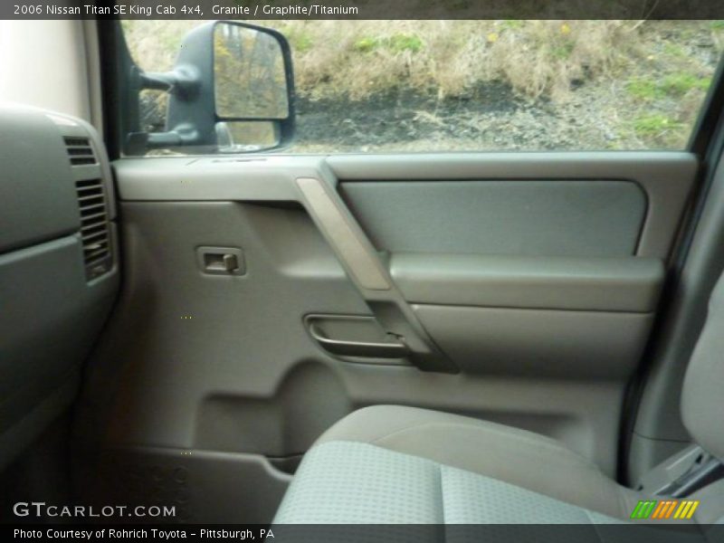 Granite / Graphite/Titanium 2006 Nissan Titan SE King Cab 4x4
