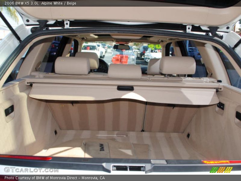 Alpine White / Beige 2006 BMW X5 3.0i