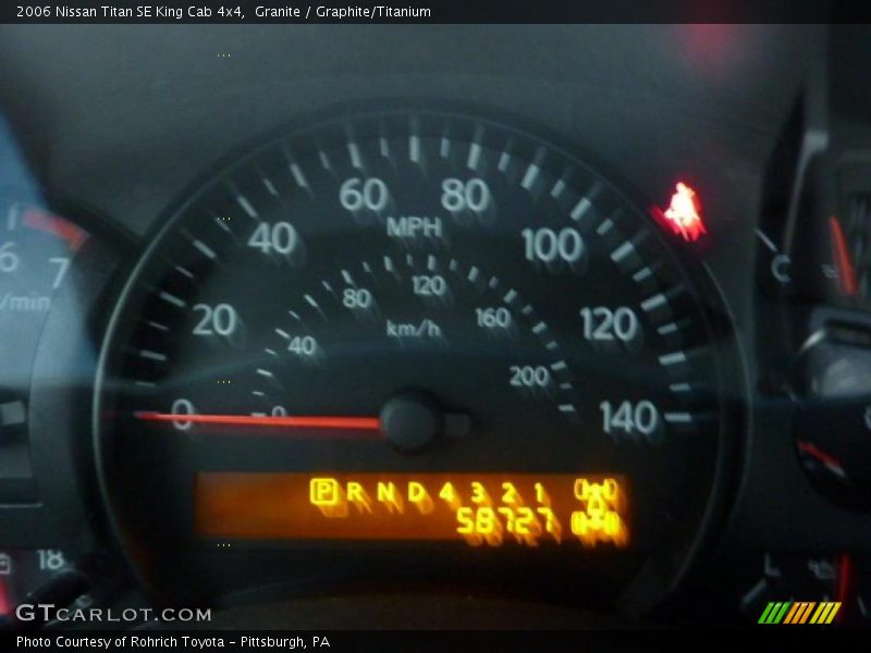 Granite / Graphite/Titanium 2006 Nissan Titan SE King Cab 4x4