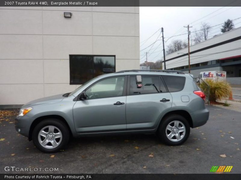 Everglade Metallic / Taupe 2007 Toyota RAV4 4WD