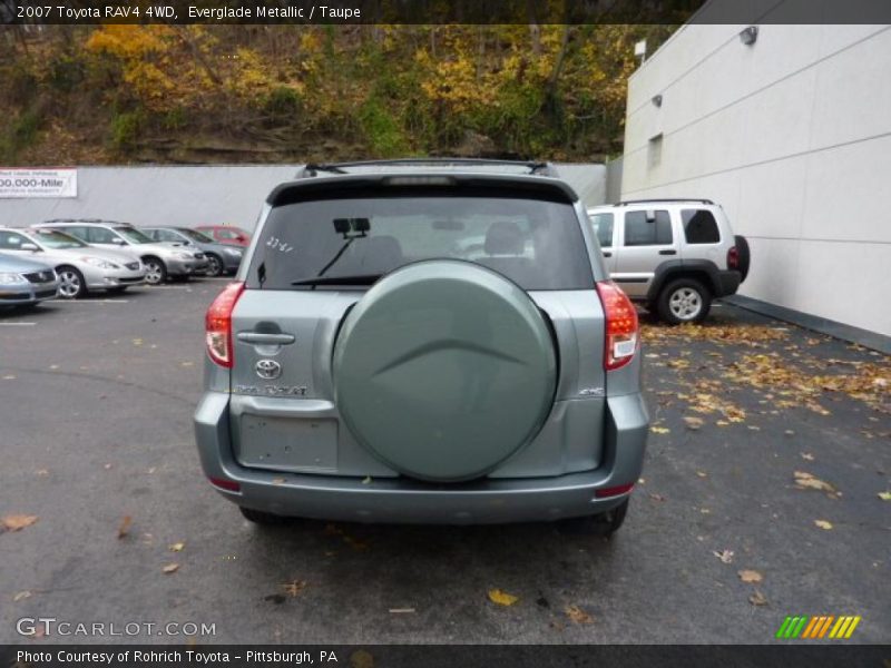 Everglade Metallic / Taupe 2007 Toyota RAV4 4WD