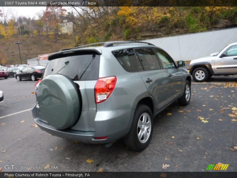 Everglade Metallic / Taupe 2007 Toyota RAV4 4WD