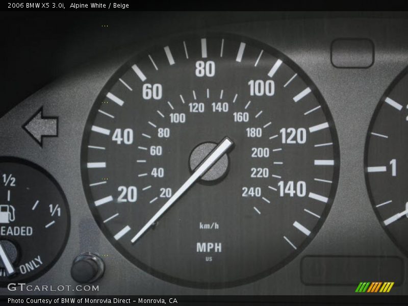 Alpine White / Beige 2006 BMW X5 3.0i