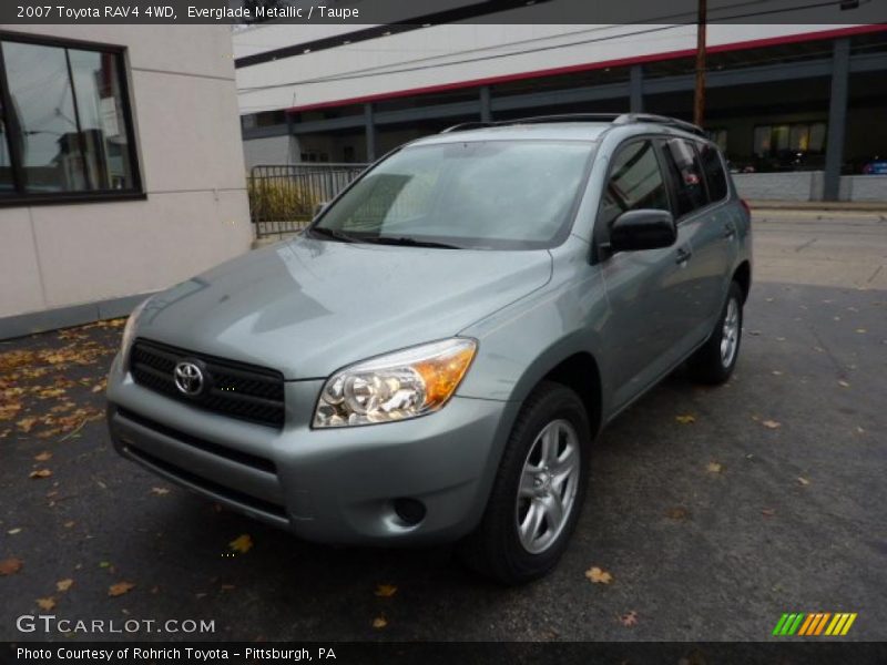 Everglade Metallic / Taupe 2007 Toyota RAV4 4WD