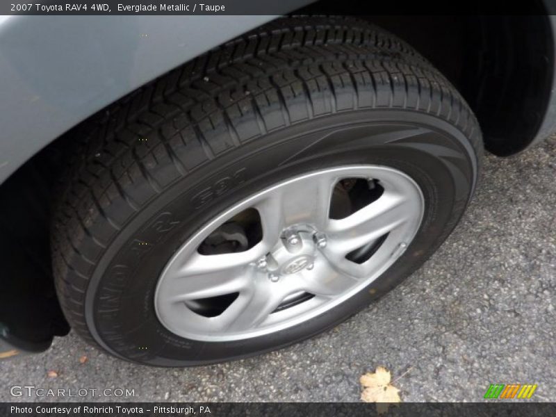 Everglade Metallic / Taupe 2007 Toyota RAV4 4WD