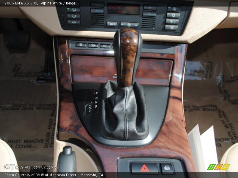 Alpine White / Beige 2006 BMW X5 3.0i