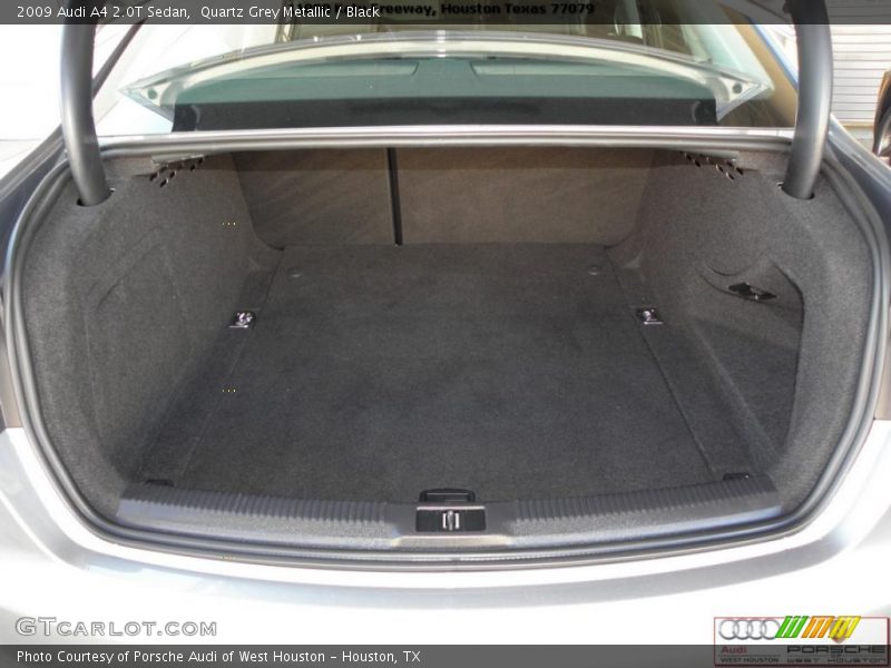 Quartz Grey Metallic / Black 2009 Audi A4 2.0T Sedan