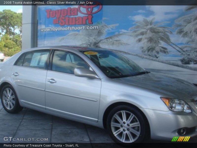 Classic Silver Metallic / Ash Gray 2008 Toyota Avalon Limited