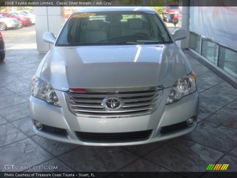 Classic Silver Metallic / Ash Gray 2008 Toyota Avalon Limited