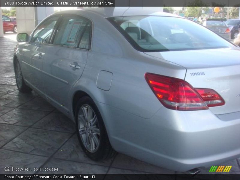 Classic Silver Metallic / Ash Gray 2008 Toyota Avalon Limited