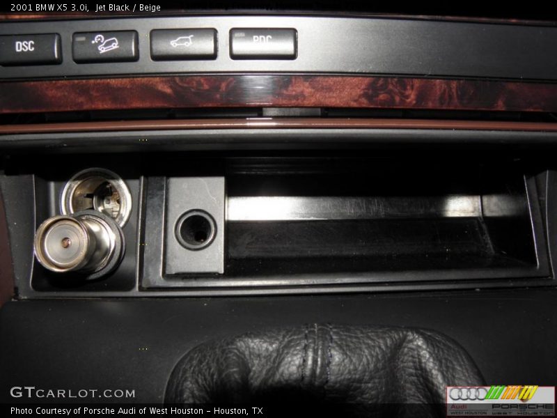 Jet Black / Beige 2001 BMW X5 3.0i