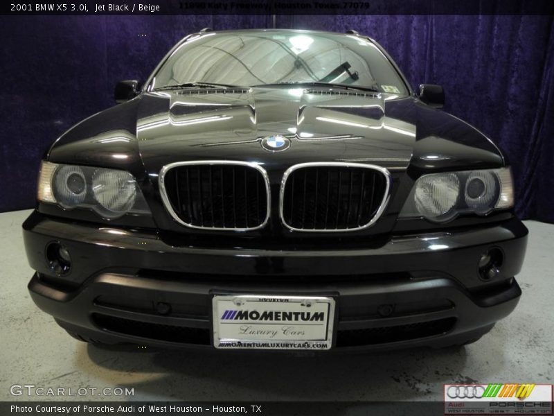 Jet Black / Beige 2001 BMW X5 3.0i