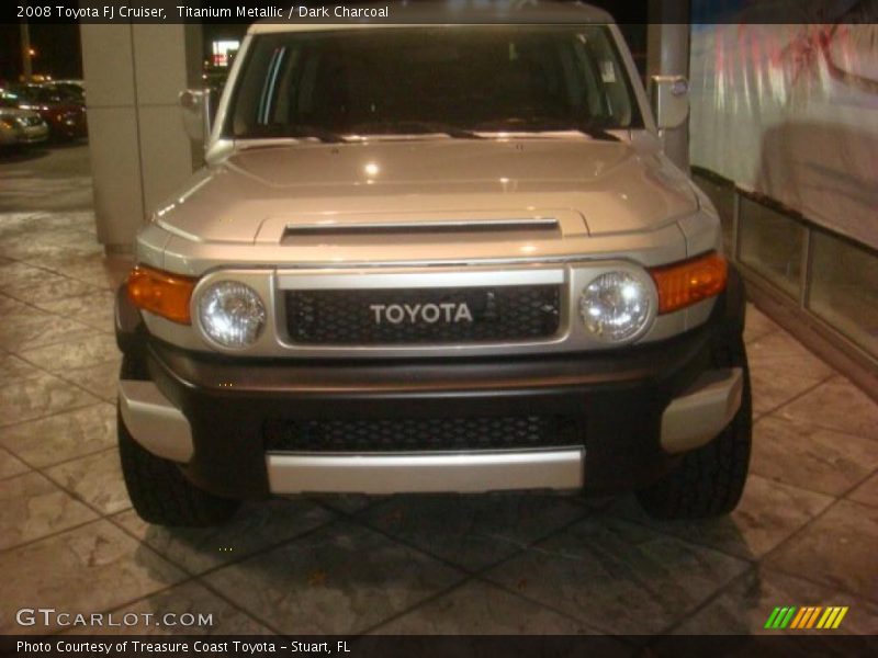 Titanium Metallic / Dark Charcoal 2008 Toyota FJ Cruiser