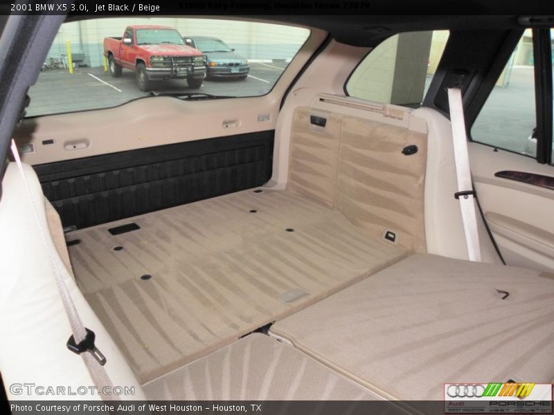 Jet Black / Beige 2001 BMW X5 3.0i