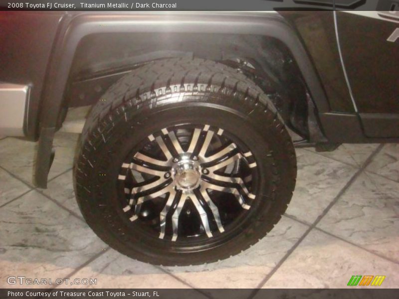 Titanium Metallic / Dark Charcoal 2008 Toyota FJ Cruiser