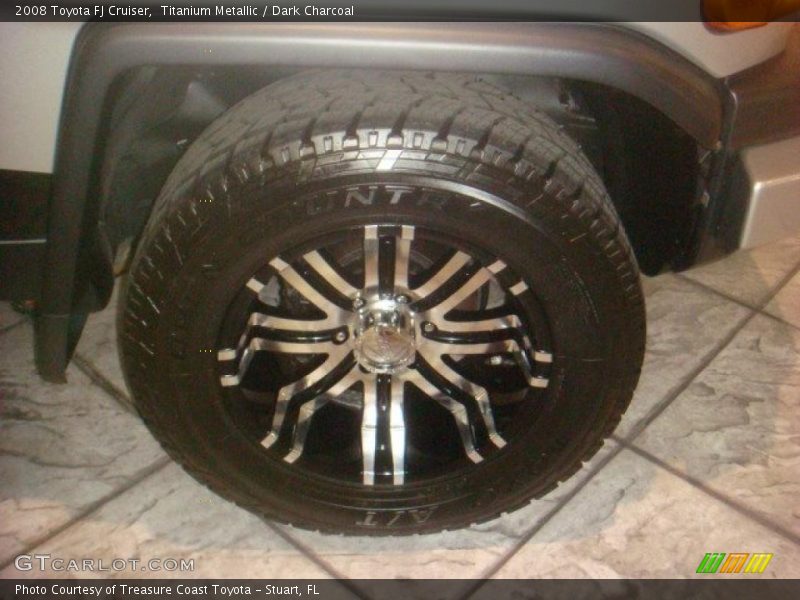 Titanium Metallic / Dark Charcoal 2008 Toyota FJ Cruiser