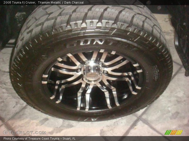 Titanium Metallic / Dark Charcoal 2008 Toyota FJ Cruiser