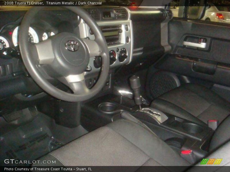 Titanium Metallic / Dark Charcoal 2008 Toyota FJ Cruiser