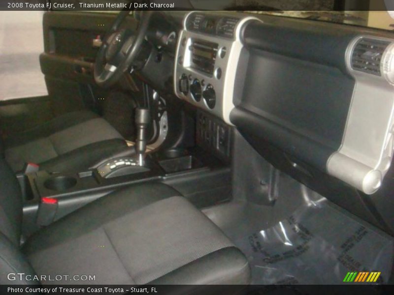 Titanium Metallic / Dark Charcoal 2008 Toyota FJ Cruiser