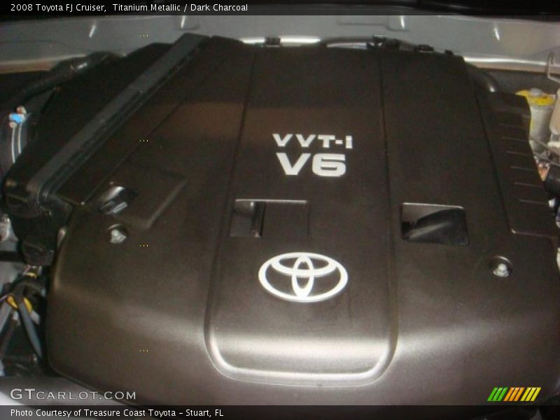 Titanium Metallic / Dark Charcoal 2008 Toyota FJ Cruiser