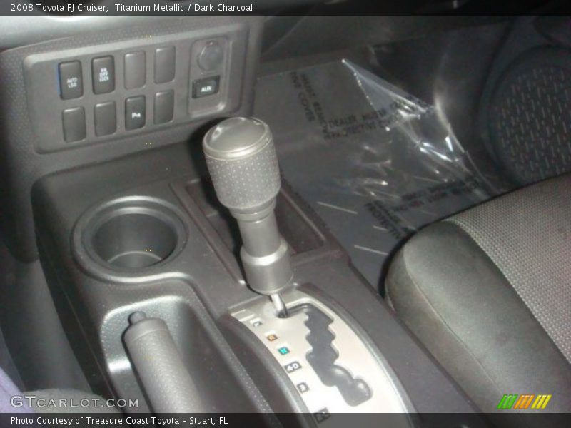 Titanium Metallic / Dark Charcoal 2008 Toyota FJ Cruiser