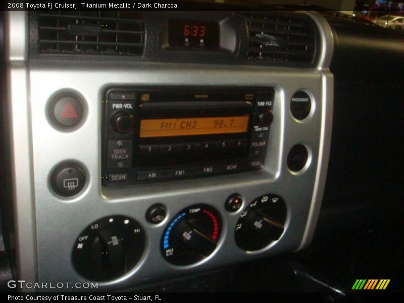 Titanium Metallic / Dark Charcoal 2008 Toyota FJ Cruiser