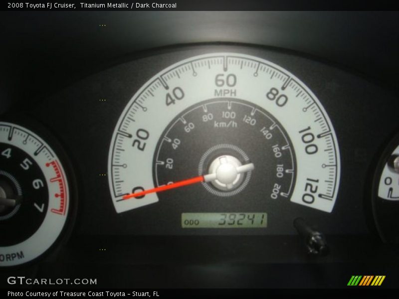 Titanium Metallic / Dark Charcoal 2008 Toyota FJ Cruiser