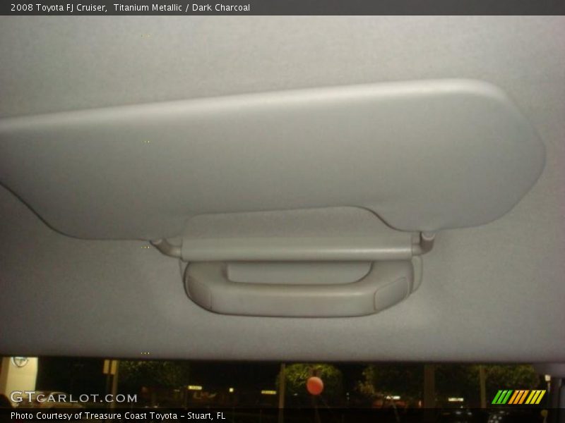 Titanium Metallic / Dark Charcoal 2008 Toyota FJ Cruiser