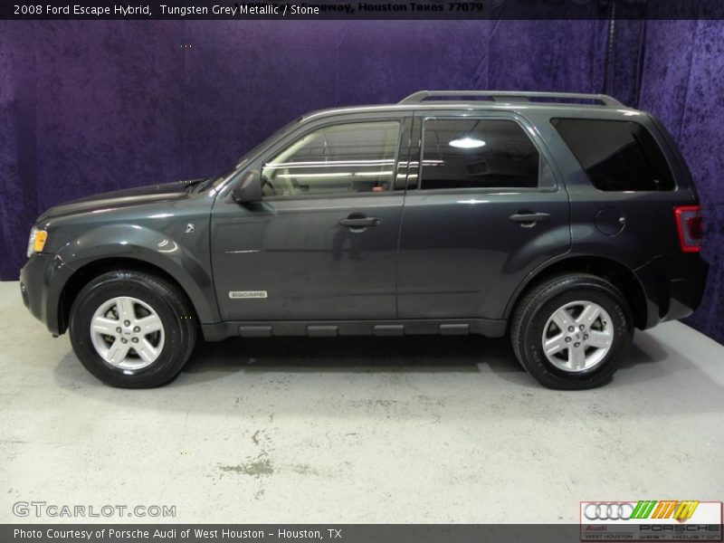 Tungsten Grey Metallic / Stone 2008 Ford Escape Hybrid