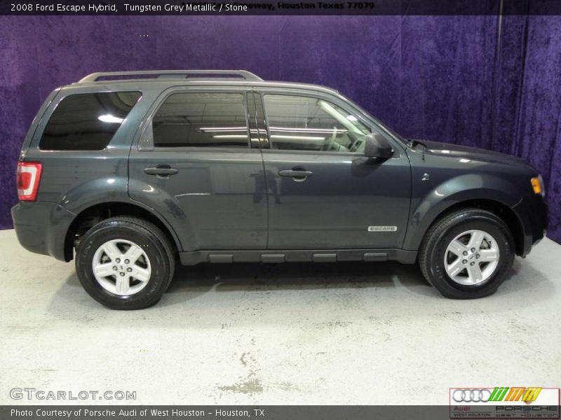 Tungsten Grey Metallic / Stone 2008 Ford Escape Hybrid