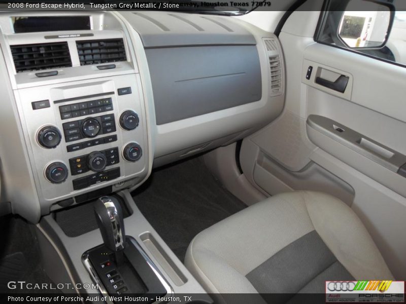 Tungsten Grey Metallic / Stone 2008 Ford Escape Hybrid