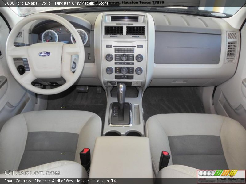 Tungsten Grey Metallic / Stone 2008 Ford Escape Hybrid
