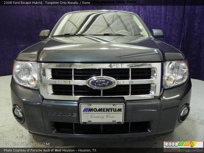 Tungsten Grey Metallic / Stone 2008 Ford Escape Hybrid
