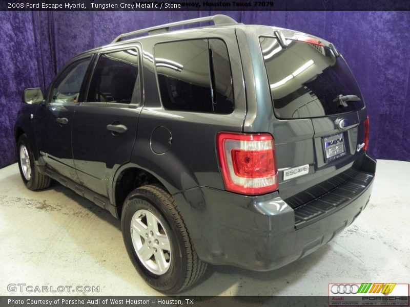 Tungsten Grey Metallic / Stone 2008 Ford Escape Hybrid