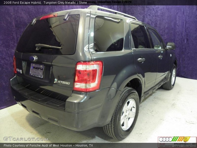 Tungsten Grey Metallic / Stone 2008 Ford Escape Hybrid