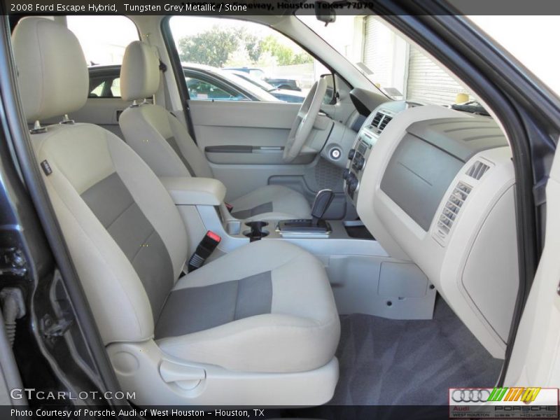 Tungsten Grey Metallic / Stone 2008 Ford Escape Hybrid