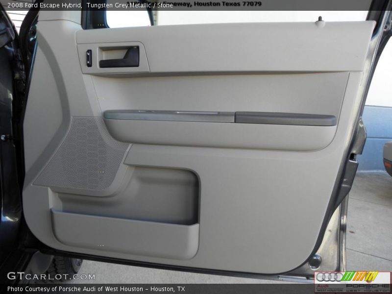 Tungsten Grey Metallic / Stone 2008 Ford Escape Hybrid