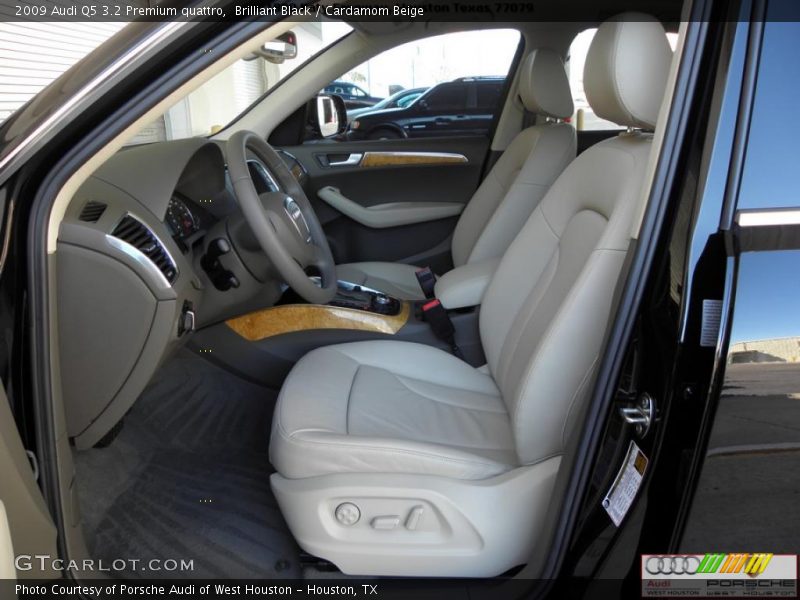 Brilliant Black / Cardamom Beige 2009 Audi Q5 3.2 Premium quattro