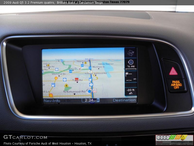 Brilliant Black / Cardamom Beige 2009 Audi Q5 3.2 Premium quattro