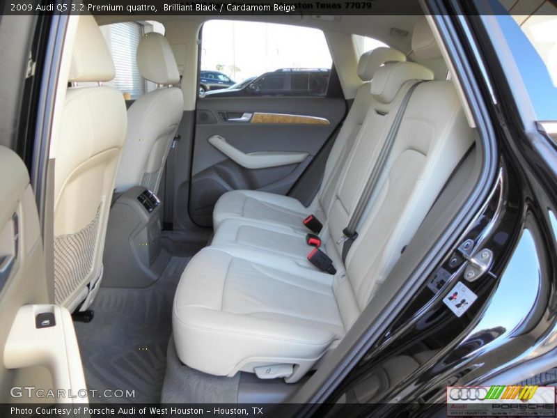 Brilliant Black / Cardamom Beige 2009 Audi Q5 3.2 Premium quattro