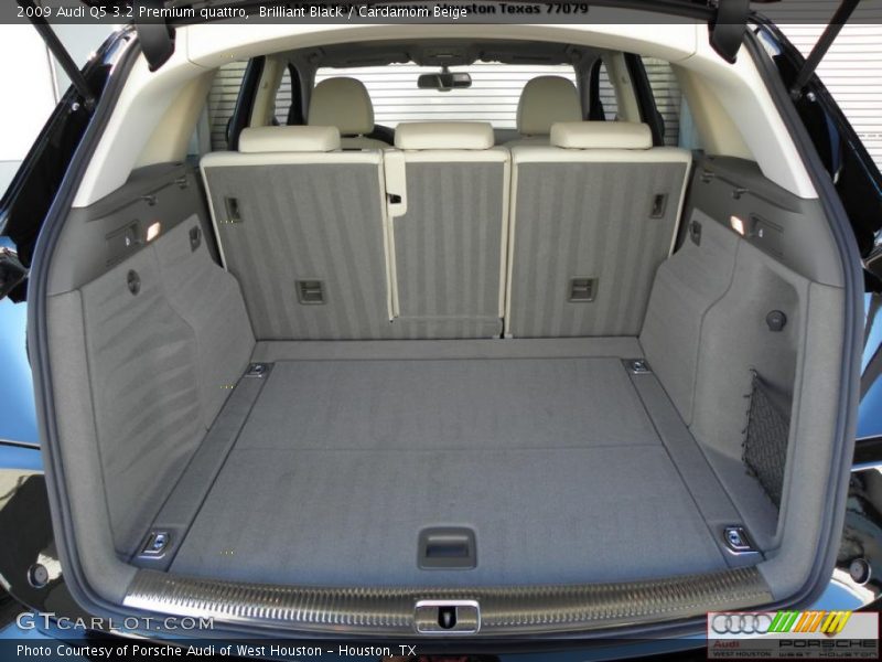Brilliant Black / Cardamom Beige 2009 Audi Q5 3.2 Premium quattro
