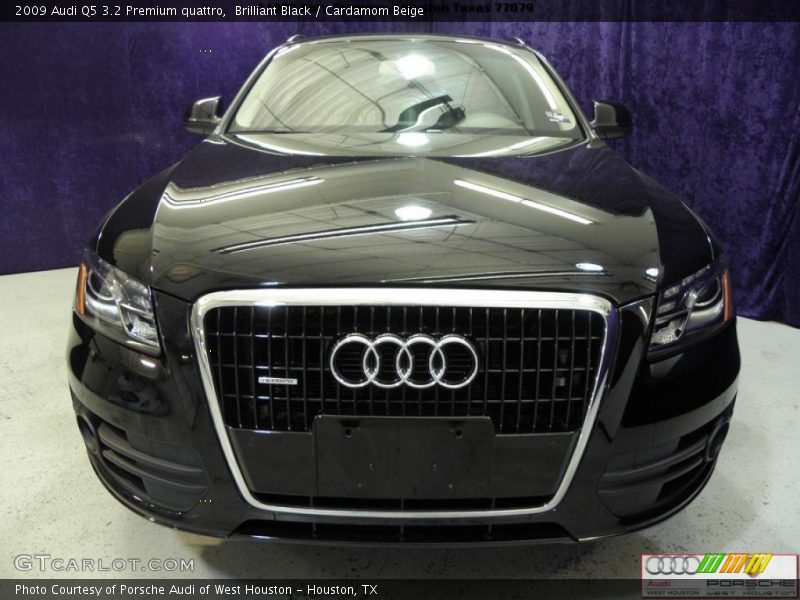 Brilliant Black / Cardamom Beige 2009 Audi Q5 3.2 Premium quattro