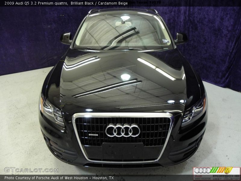 Brilliant Black / Cardamom Beige 2009 Audi Q5 3.2 Premium quattro