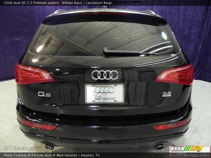 Brilliant Black / Cardamom Beige 2009 Audi Q5 3.2 Premium quattro