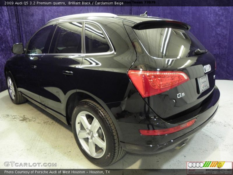 Brilliant Black / Cardamom Beige 2009 Audi Q5 3.2 Premium quattro