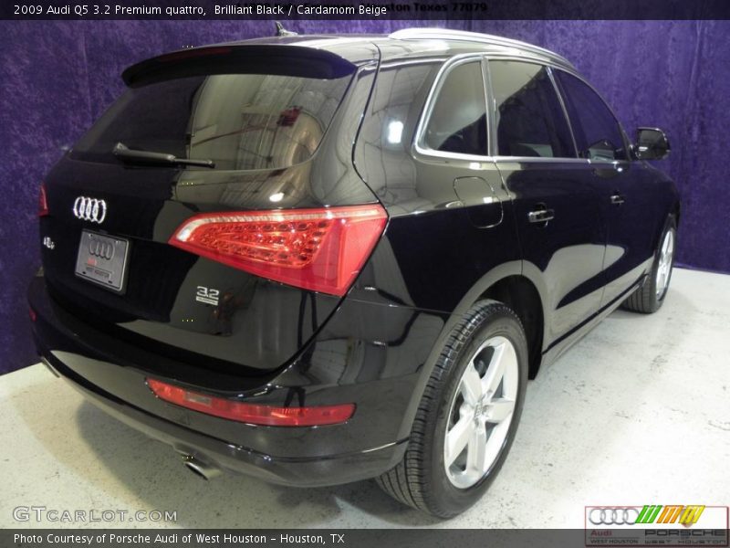 Brilliant Black / Cardamom Beige 2009 Audi Q5 3.2 Premium quattro