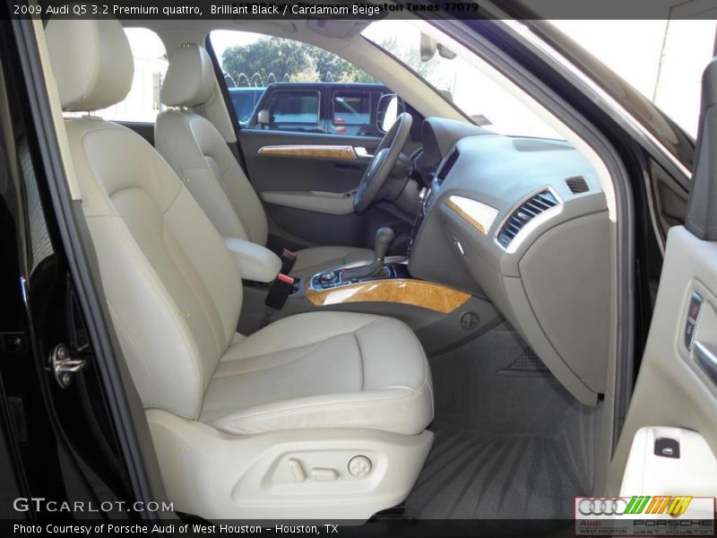 Brilliant Black / Cardamom Beige 2009 Audi Q5 3.2 Premium quattro
