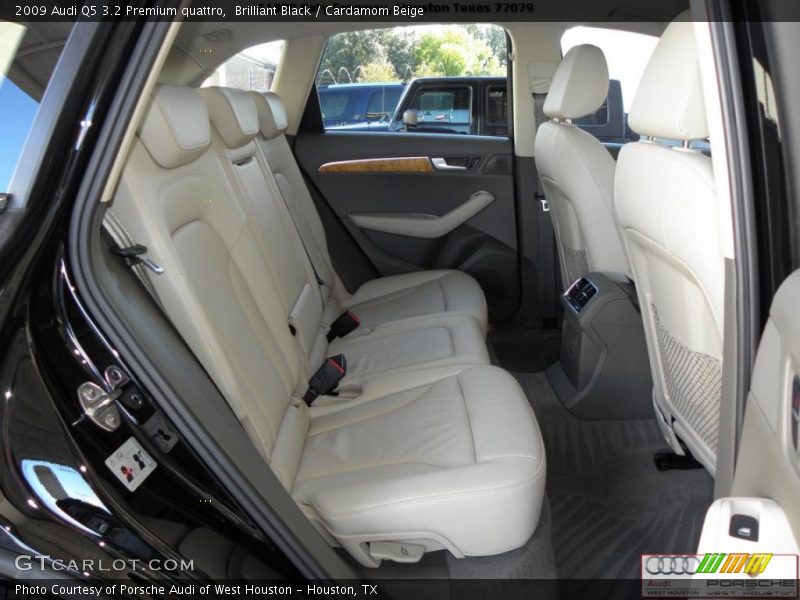 Brilliant Black / Cardamom Beige 2009 Audi Q5 3.2 Premium quattro