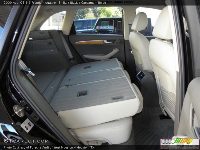 Brilliant Black / Cardamom Beige 2009 Audi Q5 3.2 Premium quattro