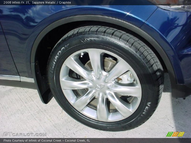 Sapphire Metallic / Graphite 2008 Infiniti FX 35